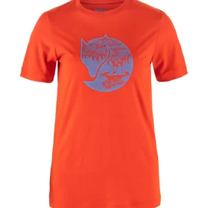 Fjällräven Basislag Trøjer | T-shirts & Toppe-Abisko Wool Fox SS W