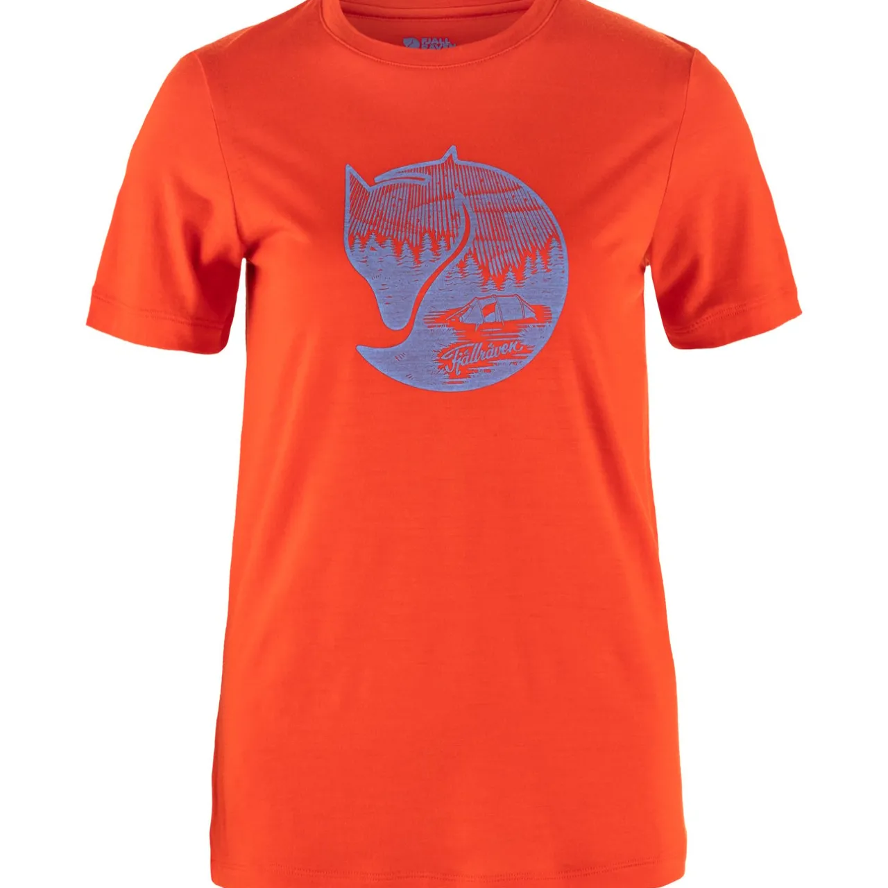 abisko_wool_fox_ss_w_2.webp Fjällräven Basislag Trøjer | T-shirts & Toppe-Abisko Wool Fox SS W