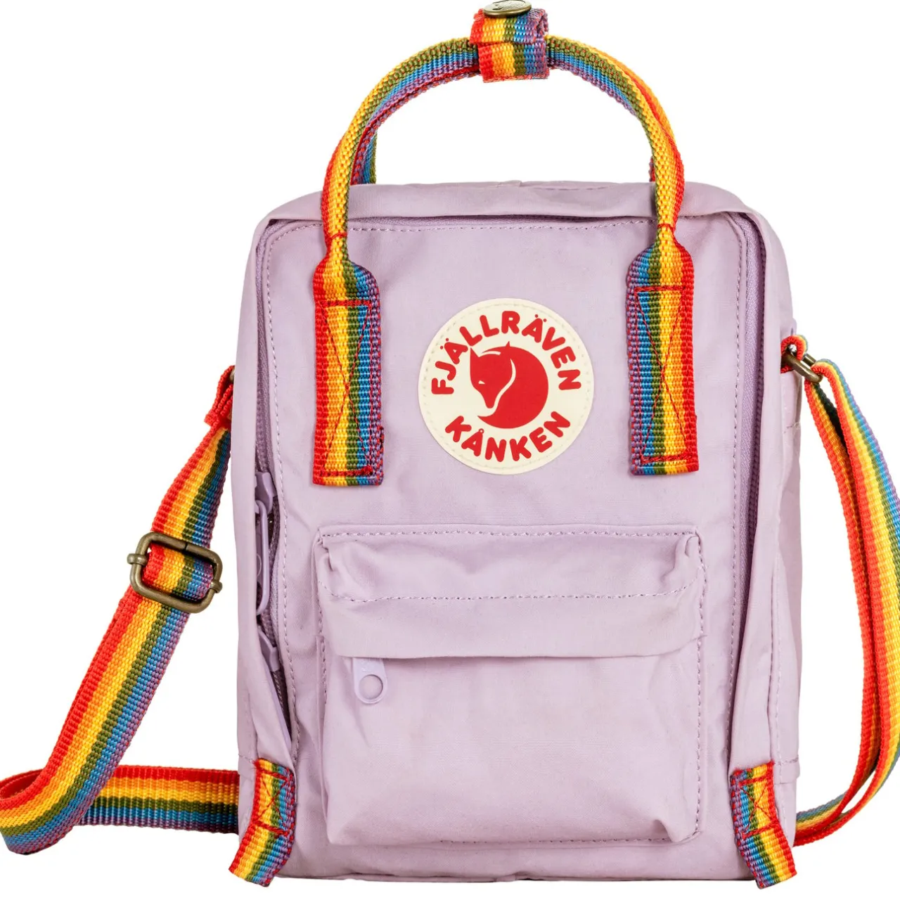 kxenken_rainbow_sling_1.webp Fjällräven Skuldertasker | Save The Arctic Fox-Kånken Rainbow Sling