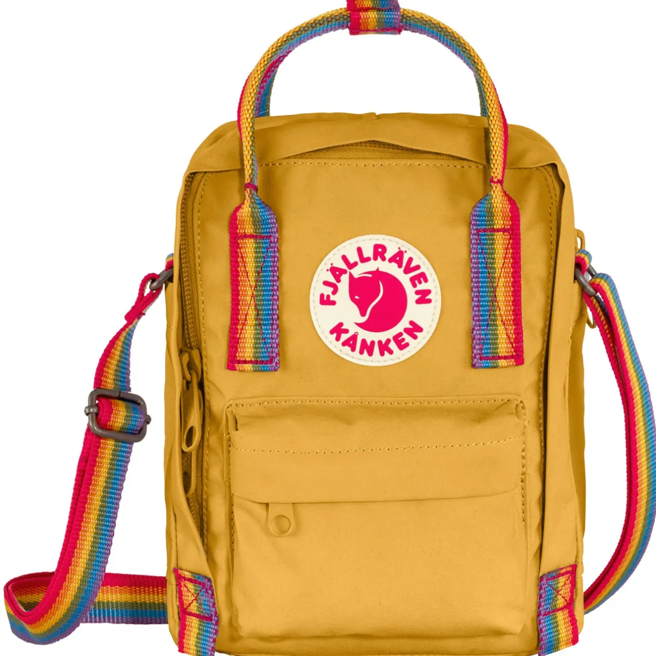 kxenken_rainbow_sling_4.webp Fjällräven Skuldertasker | Save The Arctic Fox-Kånken Rainbow Sling