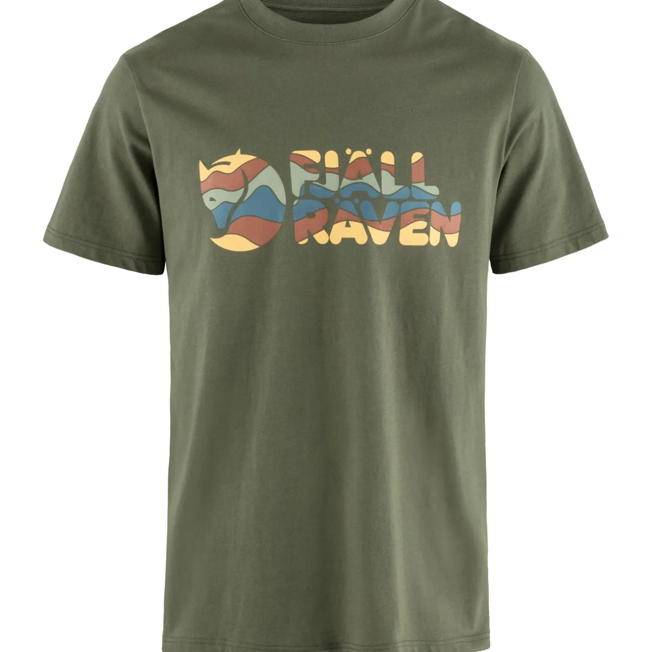 multicolor_logo_tshirt_m_3.webp Fjällräven T-shirts & Toppe-Multicolor Logo T-shirt M