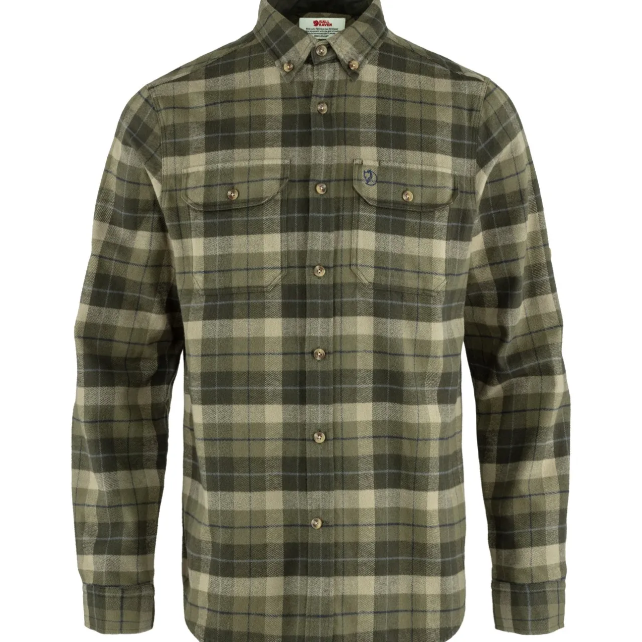 singi_heavy_flannel_shirt_1.webp Fjällräven Skjorter-Singi Heavy Flannel Shirt M