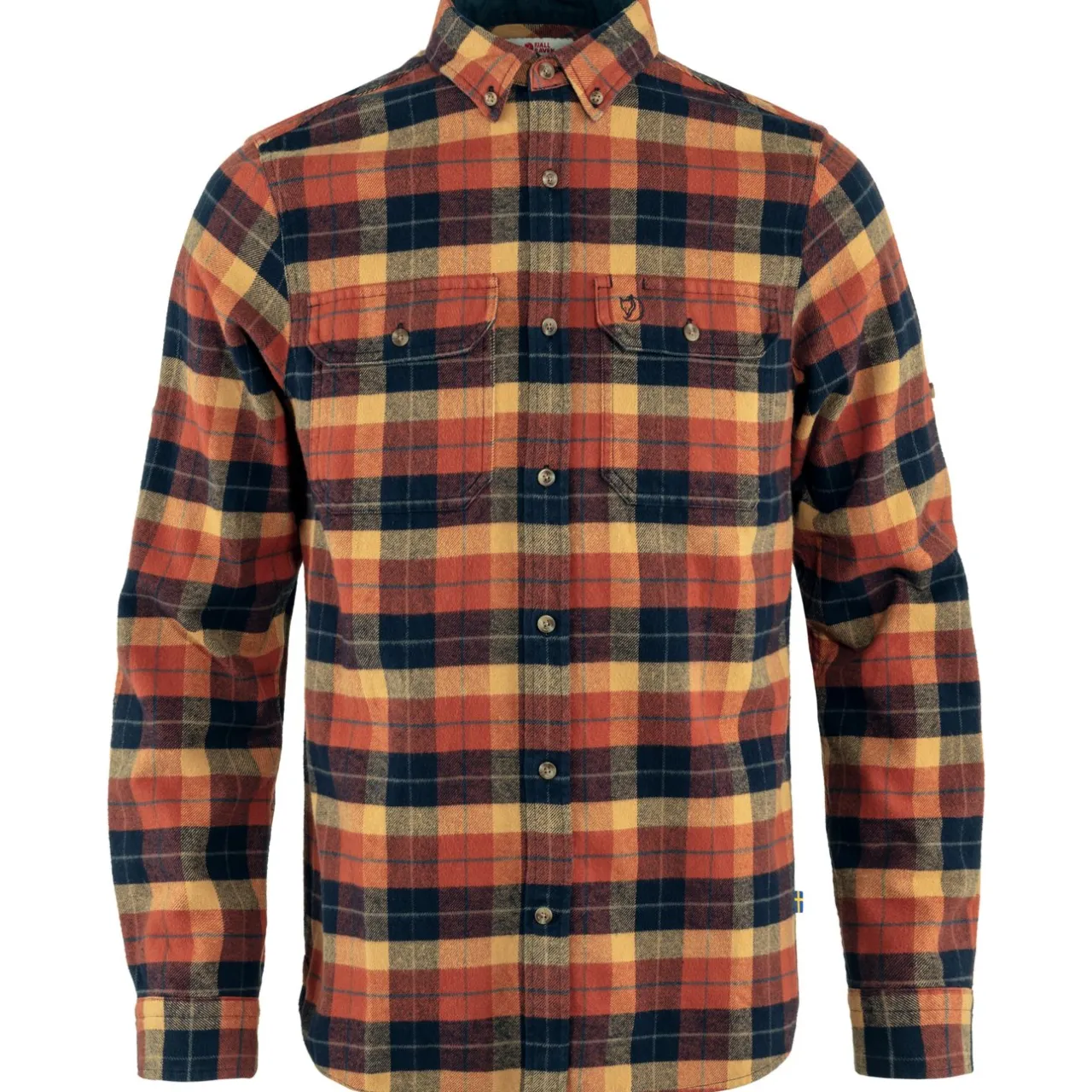 singi_heavy_flannel_shirt_3.webp Fjällräven Skjorter-Singi Heavy Flannel Shirt M
