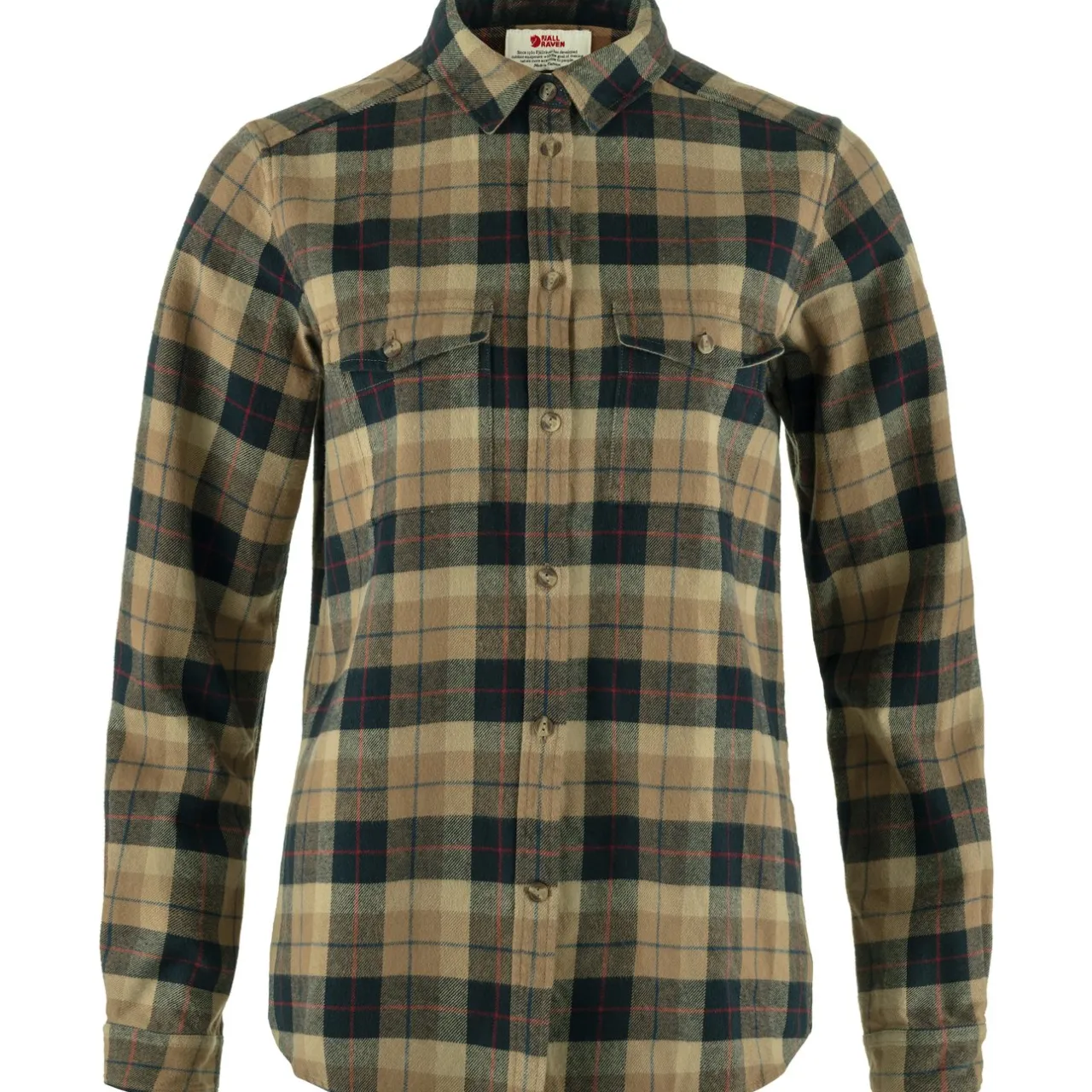 vxermland_heavy_flannel_s_1-1.webp Fjällräven Skjorter-Värmland Heavy Flannel Shirt W