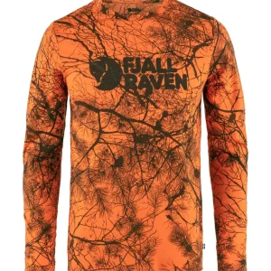 Fjällräven Basislag Trøjer | T-shirts & Toppe-Värmland Wool LS M