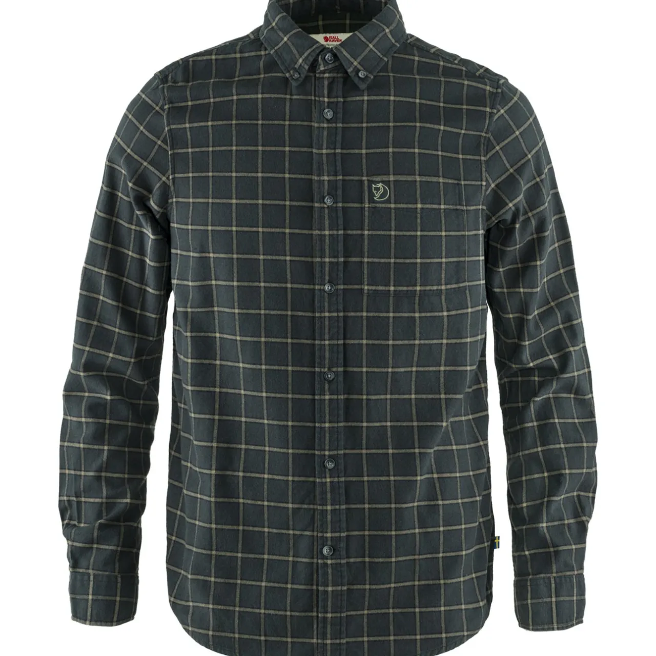 xdvik_flannel_shirt_m_1.webp Fjällräven Skjorter-Övik Flannel Shirt M