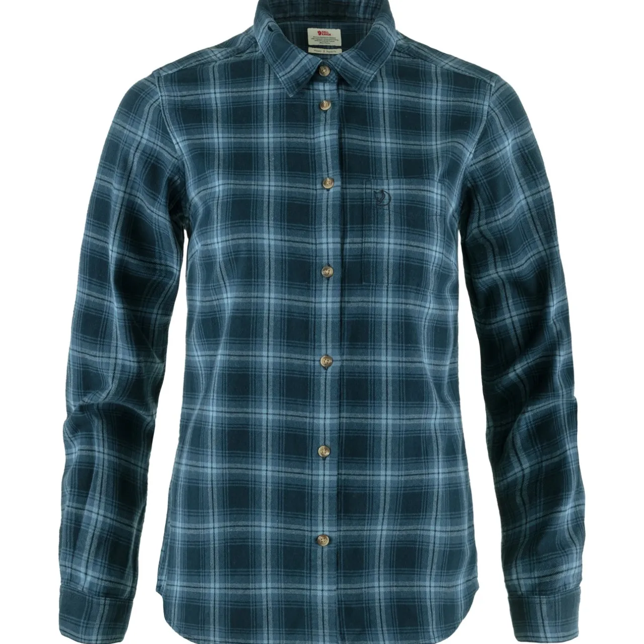 xdvik_flannel_shirt_w_5.webp Fjällräven Skjorter-Övik Flannel Shirt W