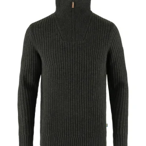 Fjällräven Sweatre & Strik-Övik Half Zip Knit M