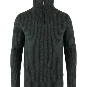 Fjällräven Sweatre & Strik-Övik Half Zip Knit M