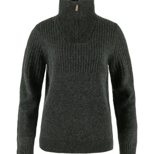 Fjällräven Sweatre & Strik-Övik Half Zip Knit W