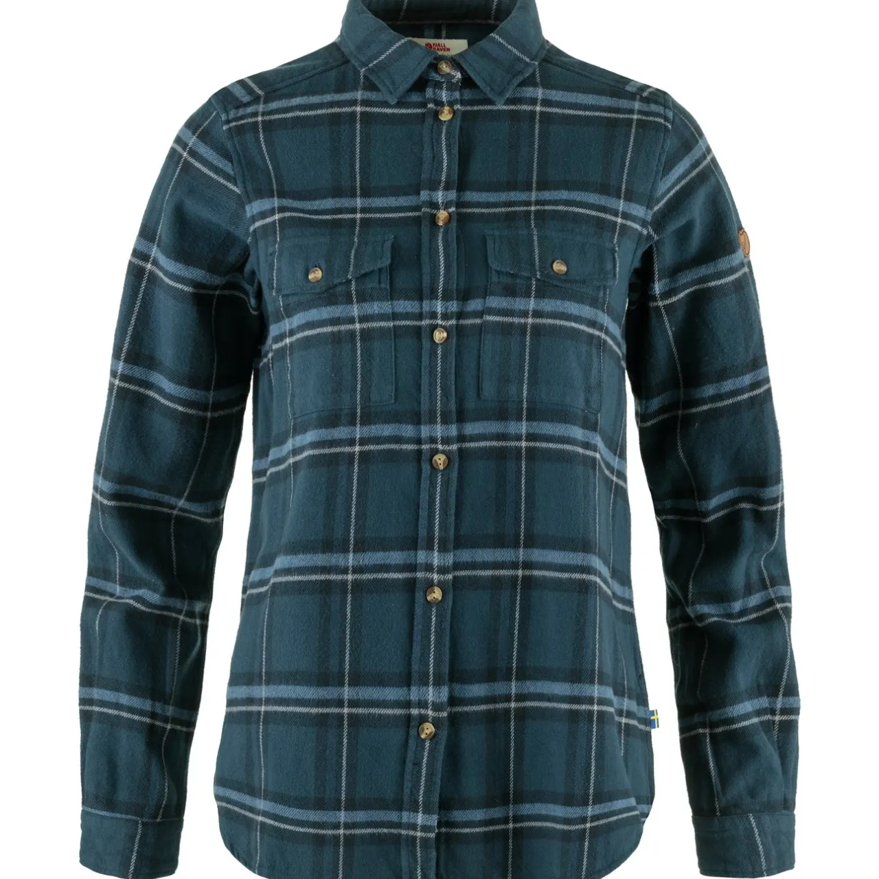 xdvik_heavy_flannel_shirt_1-1.webp Fjällräven Skjorter-Övik Heavy Flannel Shirt W