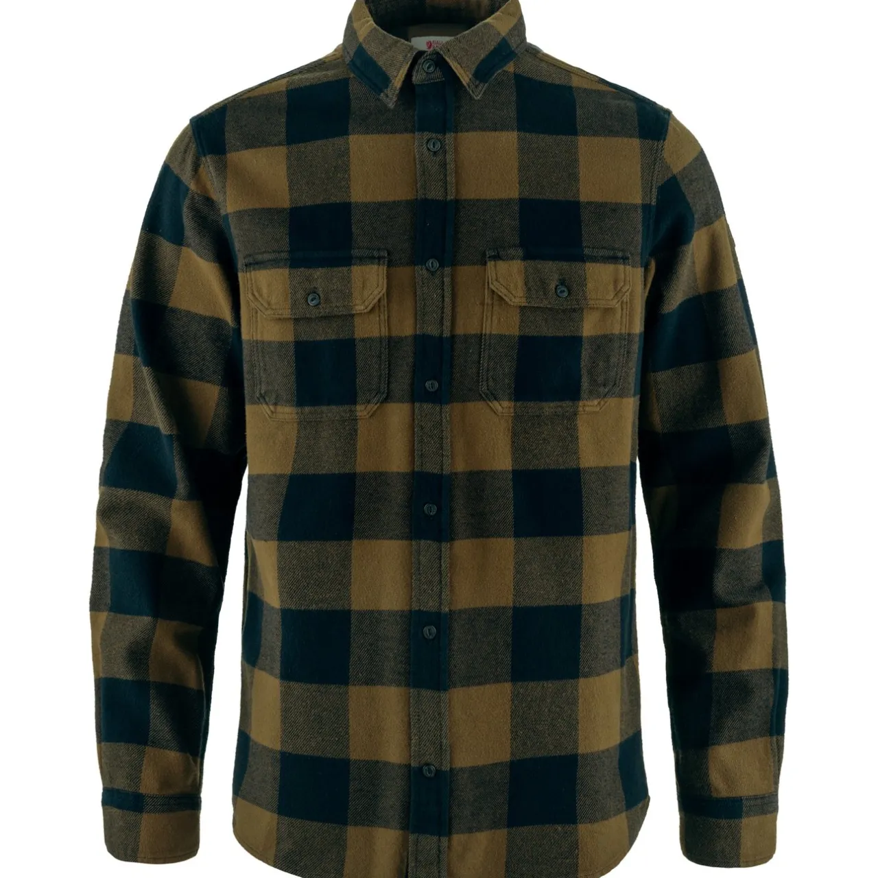 xdvik_heavy_flannel_shirt_4.webp Fjällräven Skjorter-Övik Heavy Flannel Shirt M