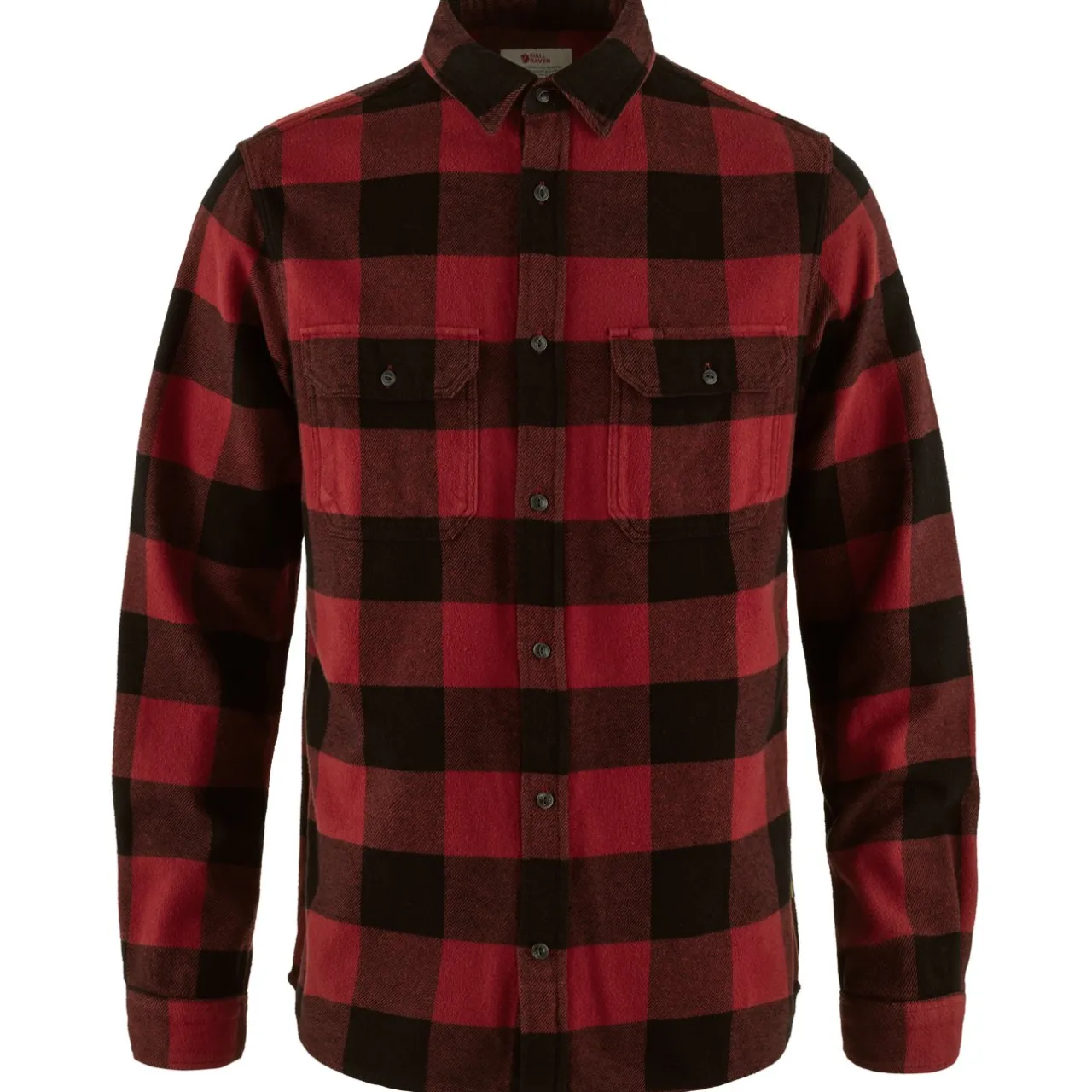 xdvik_heavy_flannel_shirt_5.webp Fjällräven Skjorter-Övik Heavy Flannel Shirt M