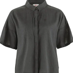Fjällräven T-shirts & Toppe-Övik Hemp Camp Shirt SS W