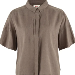 Fjällräven T-shirts & Toppe-Övik Hemp Camp Shirt SS W