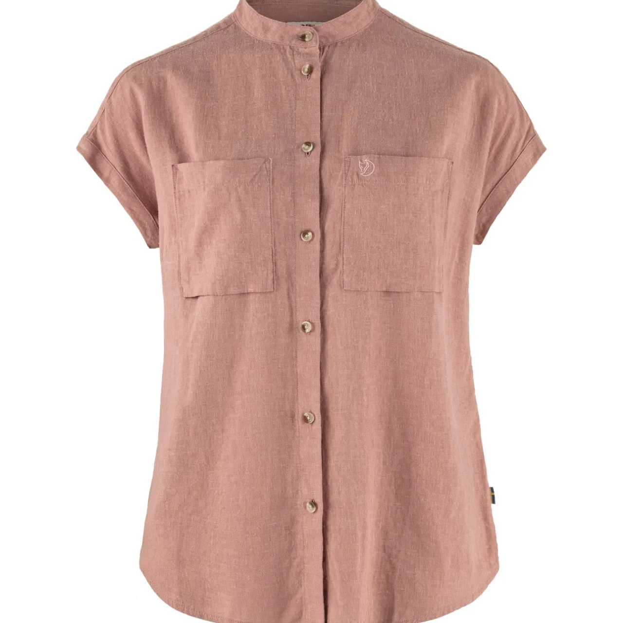 xdvik_hemp_shirt_ss_w_2.webp Fjällräven Skjorter-Övik Hemp Shirt SS W