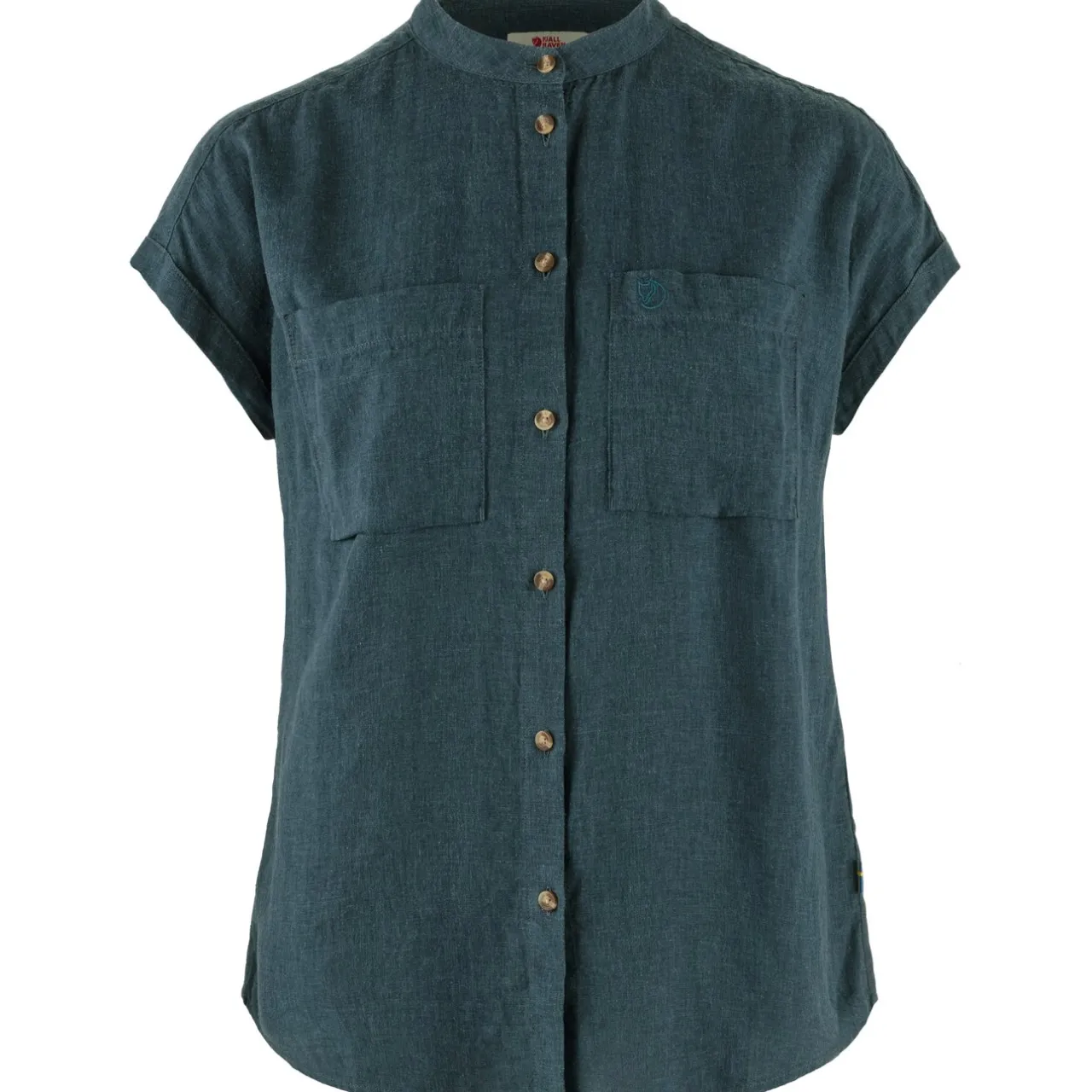 xdvik_hemp_shirt_ss_w_3.webp Fjällräven Skjorter-Övik Hemp Shirt SS W