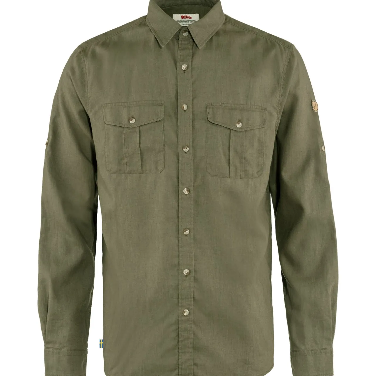 xdvik_travel_shirt_ls_m_2.webp Fjällräven Skjorter-Övik Travel Shirt LS M