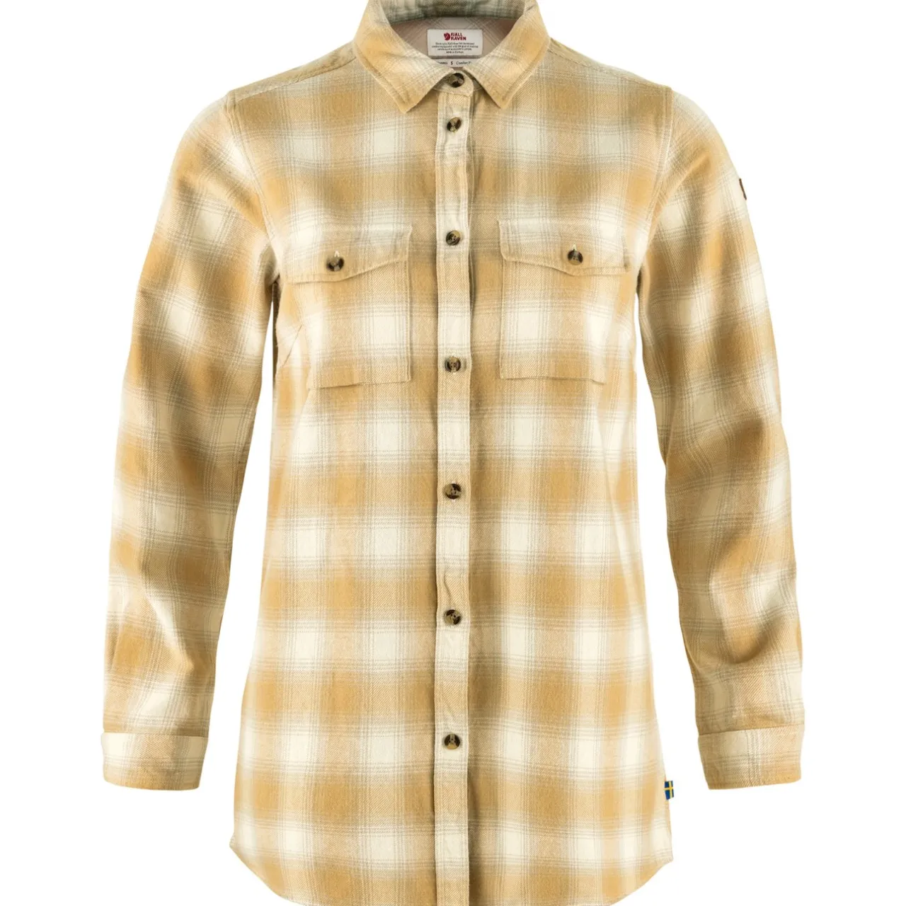 xdvik_twill_shirt_ls_w_1.webp Fjällräven Skjorter-Övik Twill Shirt LS W